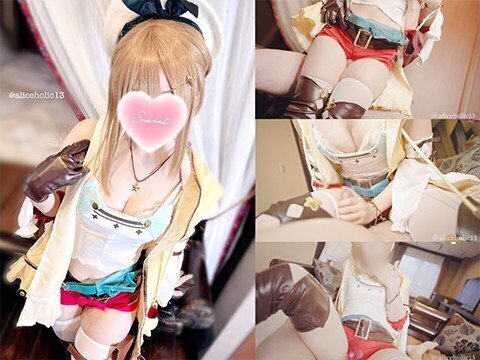 【Aliceholic】Ryza Cosplay FemDom handjob ,thighjob cumshot blowjob ,cowgirl multiple creampie