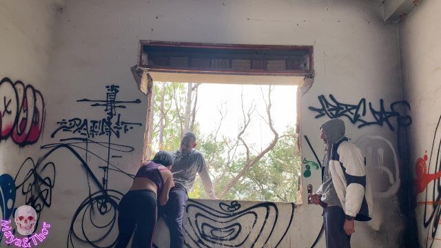 Horny cuckold wife rides dick DISTRICT CRUISING