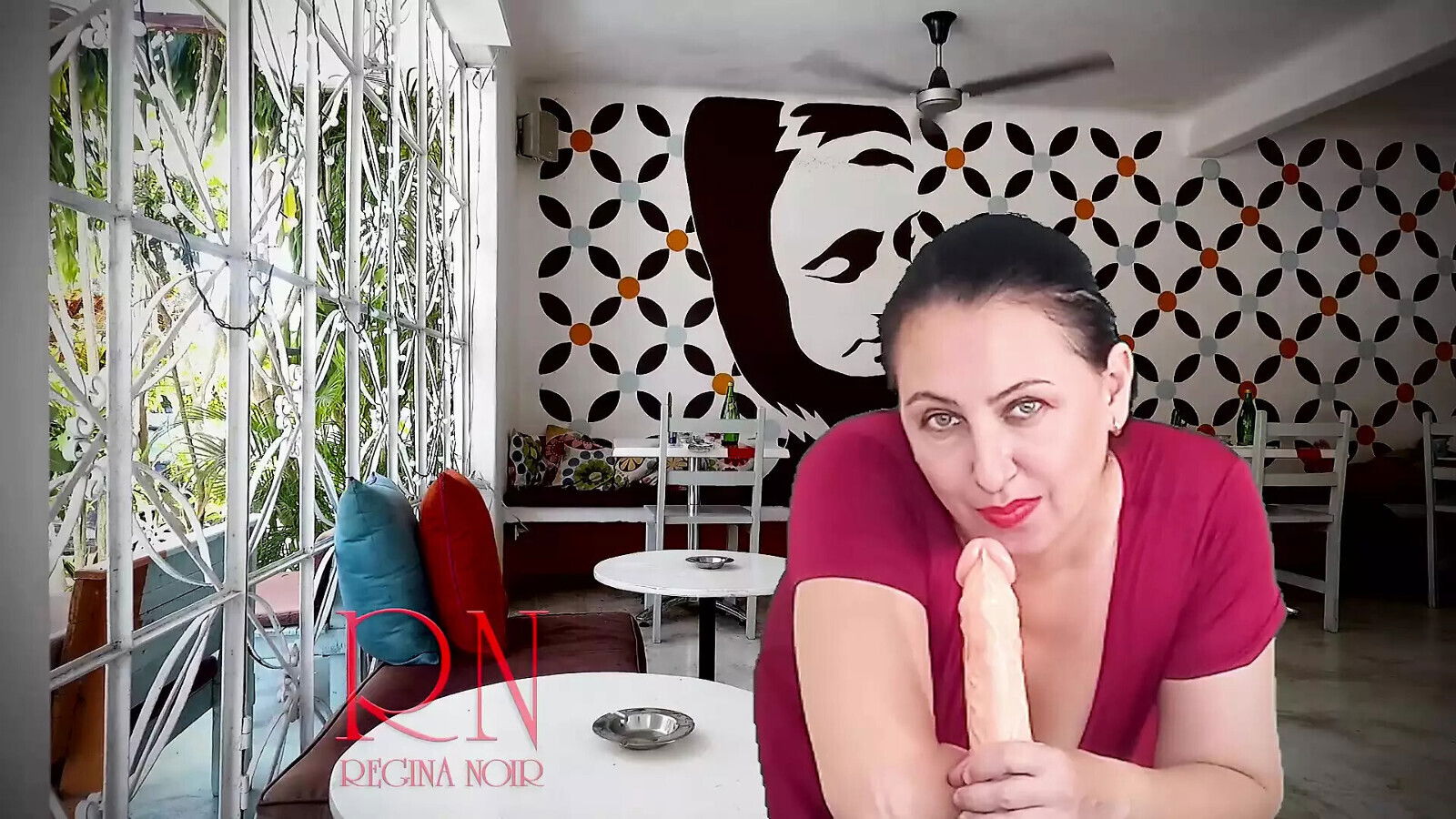 pretty lady dress sucks fucks dildo. Footjob, titlob, blowjob.3