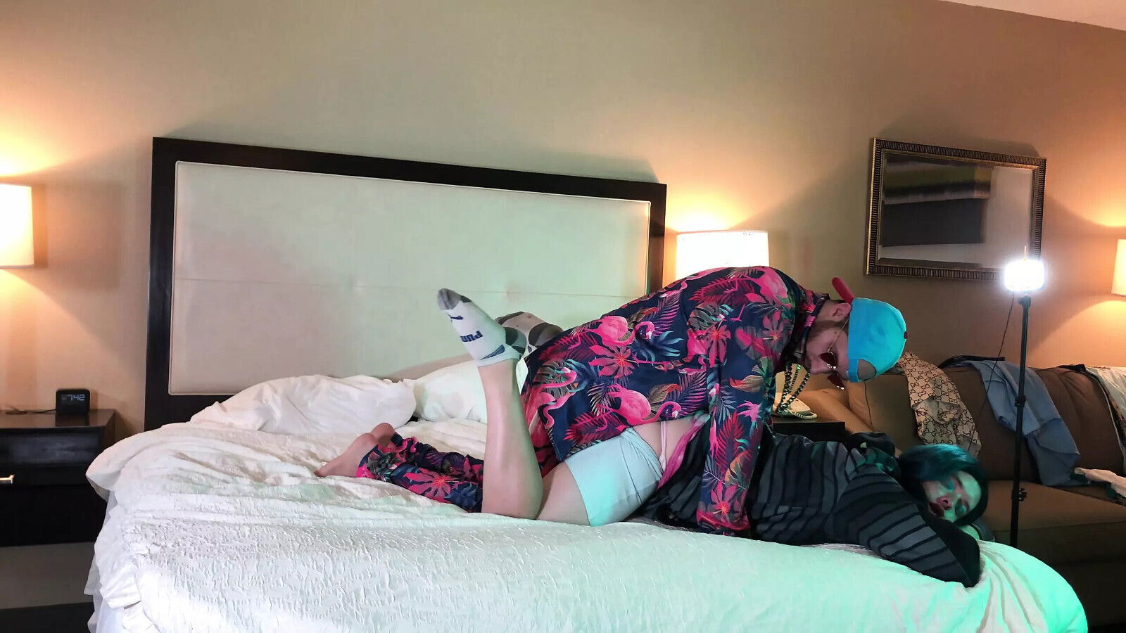 First Time Celebrity Fucks Trans Woman Chastity