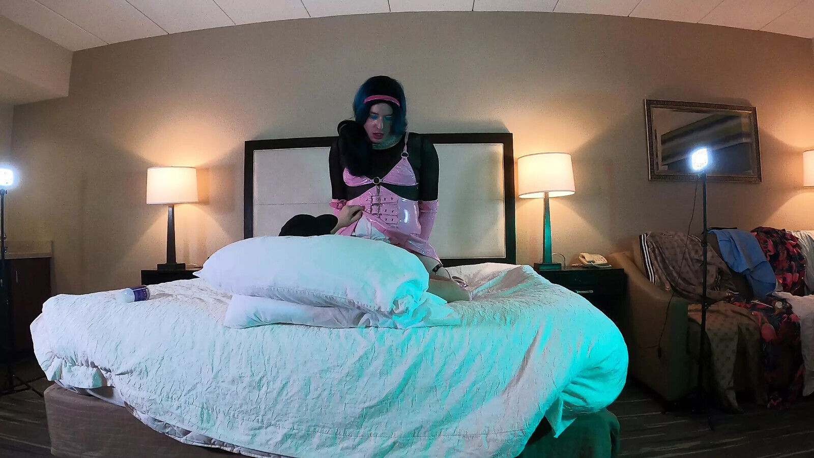 Trans Woman with HUGE Fucked Cowgirl