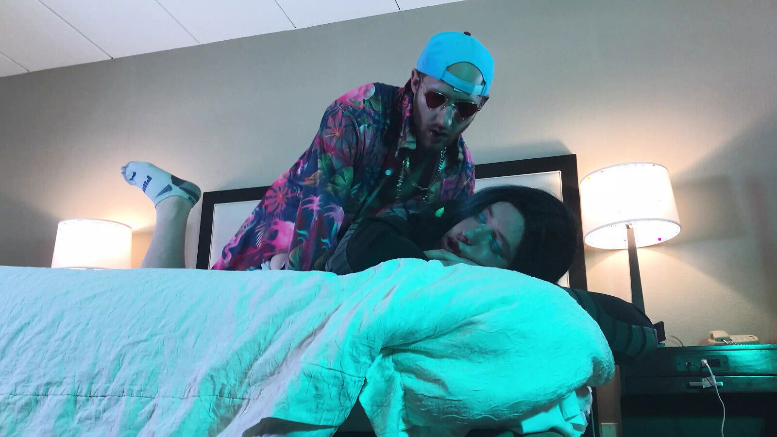 Rapper Fucks Trans Woman Chastity Doggystyle