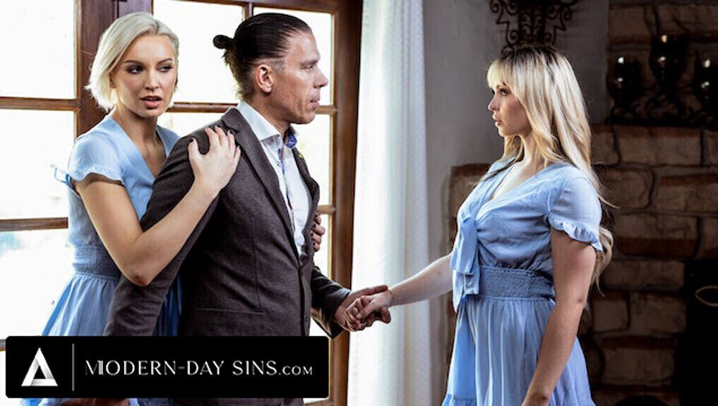 MODERN-DAY Kenzie Taylor Surprises Husband With Younger Lookalike Bell! THREESOME!