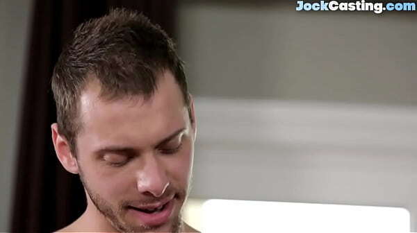 Athletic casting amateur gets sucked banged stud