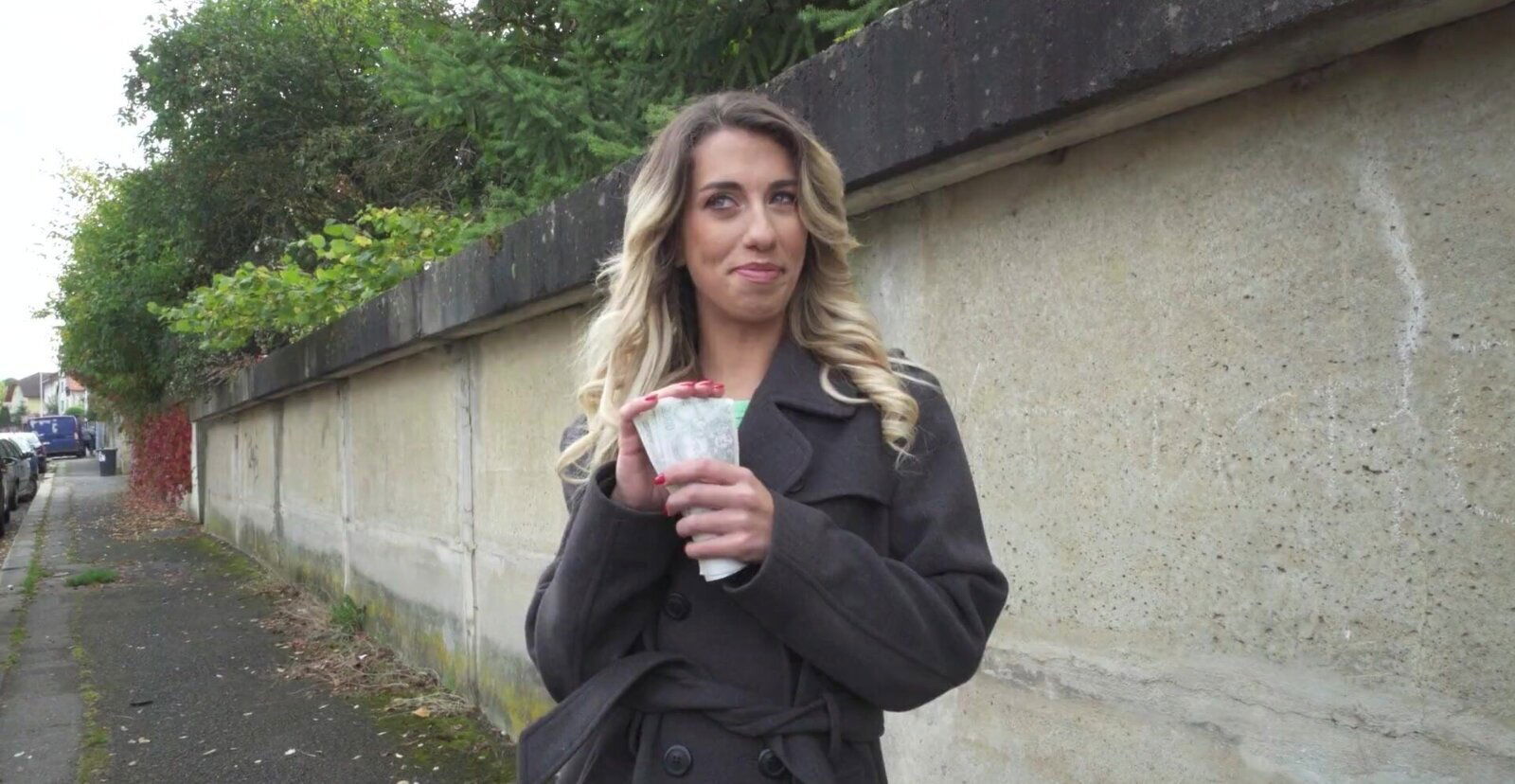 Blonde Megane Lopez enjoys while being penetrated