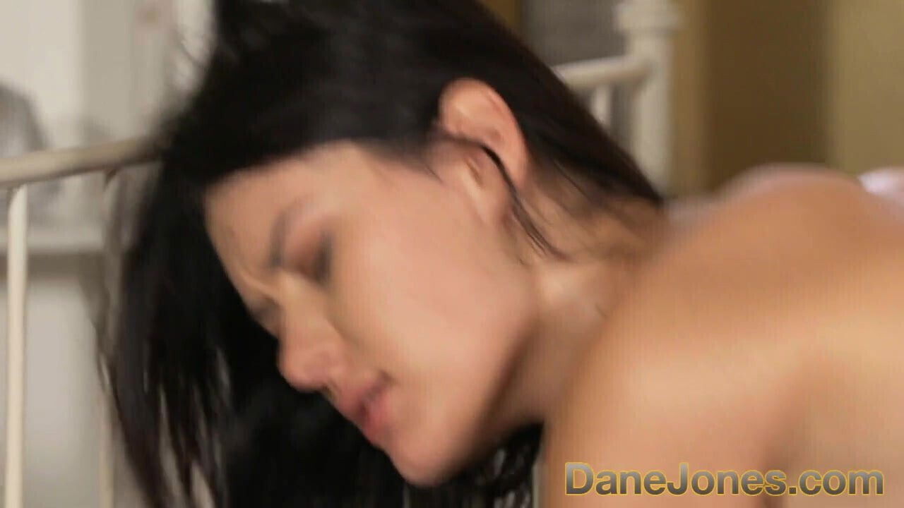 DaneJones Slim young Russian raven with tight pussy pounded 