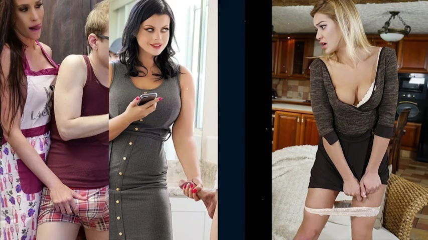 Hot dads swap teen stepdaughters Elsa Jean and Liza Rowe