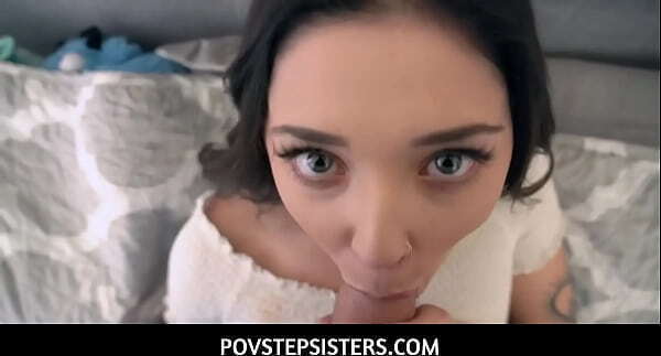 PovStepsisters teen stepsis sucks