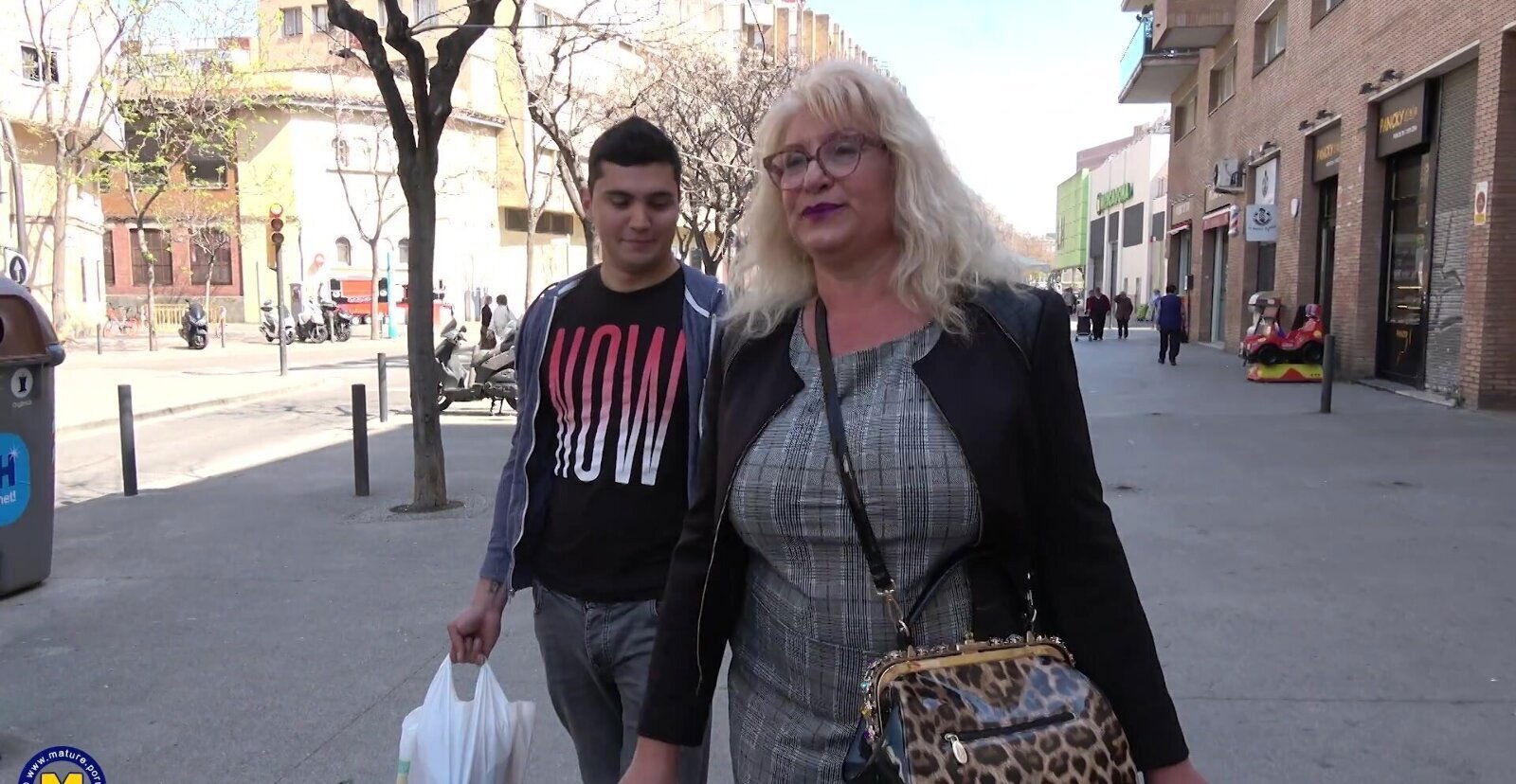 Senora Fina moans while riding rock solid dick bedroom