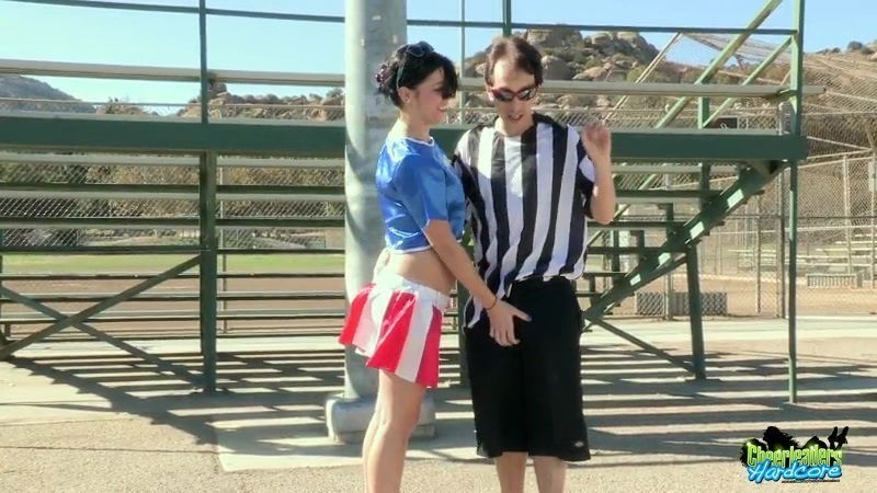 Brunette Savannah Camden moans while riding dick