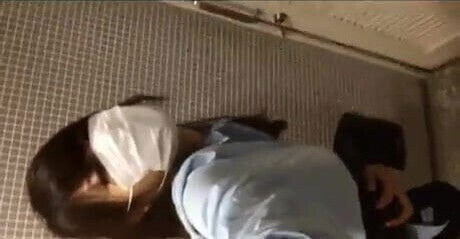 Japanese Girl Films Herself Using Vibrator In Public