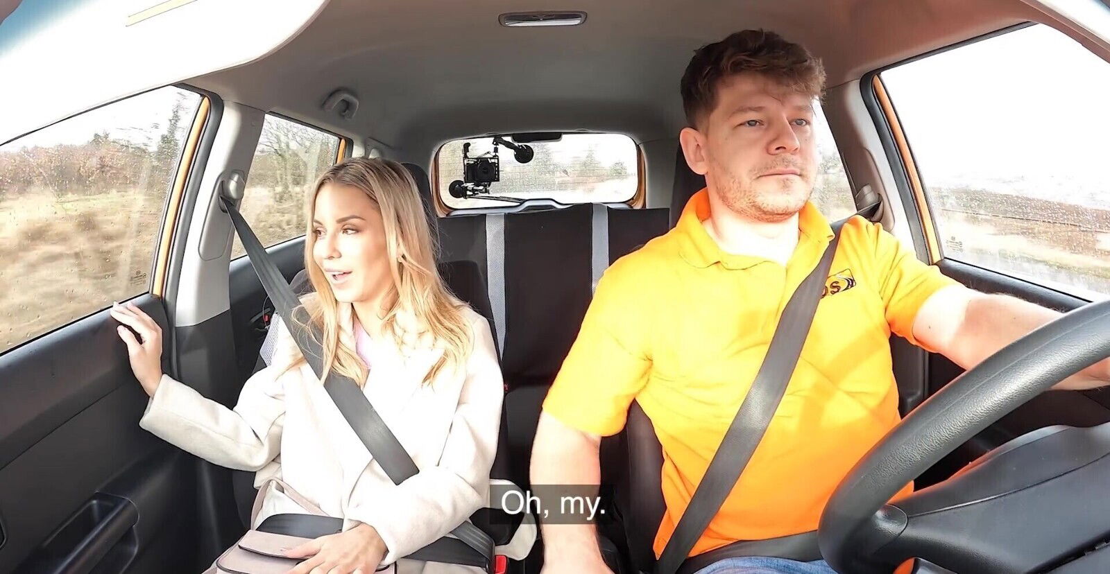 Blonde Lucky wearing stockings gets fucked