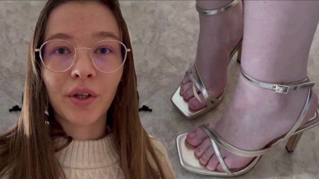 Fußfetisch Teenie!! Socken, Nylons Heels