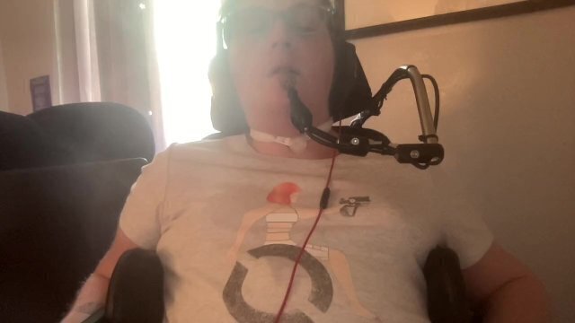 Quadriplegic Masturbates With Window Open