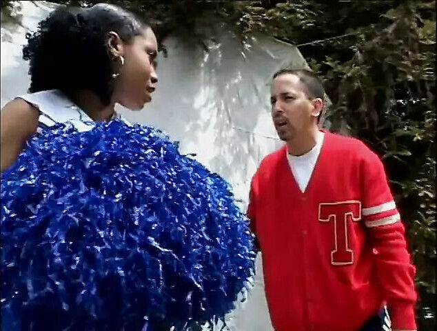 black cutie interracial with white stud