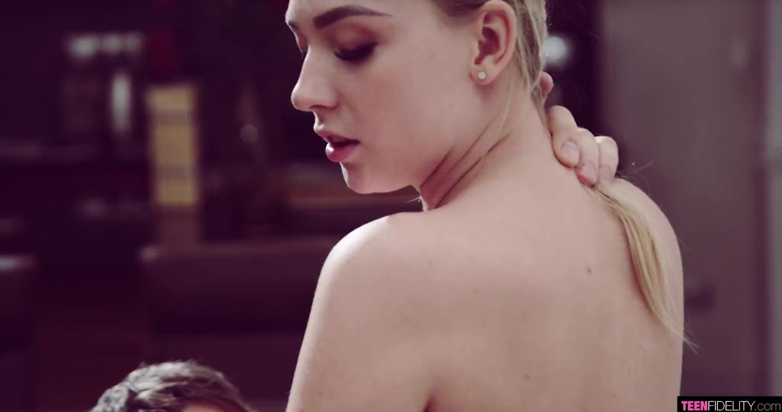 Horny teen Jenny Wild shows beautiful body enjoy hard lover