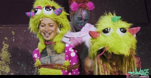 Anuskatzz gets tied from rigger with cute rope bunny BDSM fetish tutorial from Z-filmz