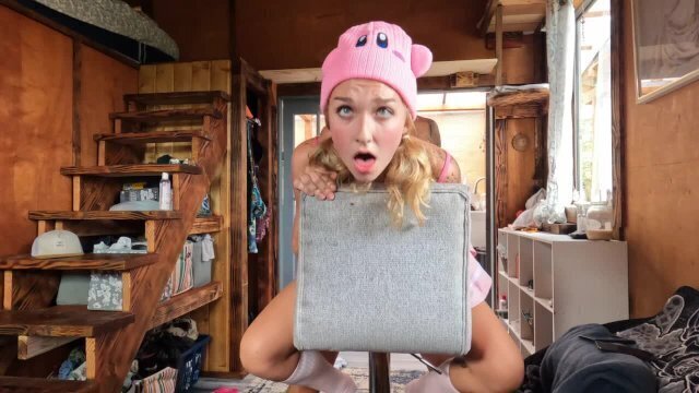 Gamer Girl Loves When Deep Ass!!! Hard ANAL!!