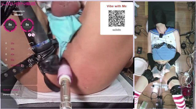 ローションガーゼでおちんちんを責めていたら、気持ちよくなりすぎてSEXマシーンだけで勃起してしまう動画、女装、島風、2023-04-01