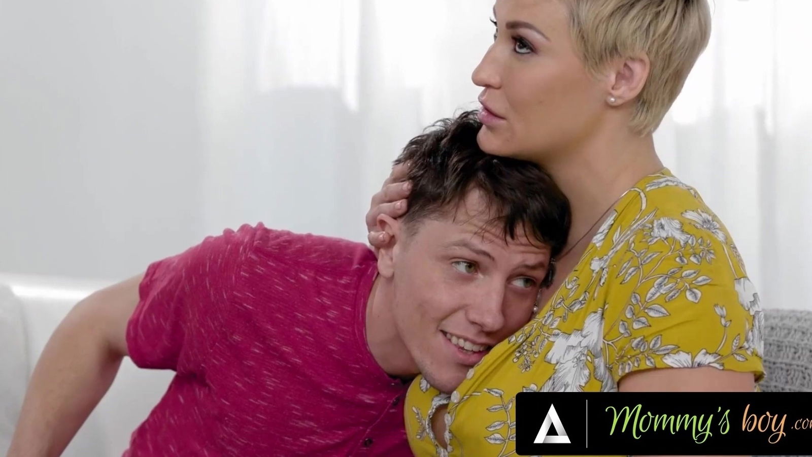 Tall Blonde MILF With Huge Finds Stepson Best Lover