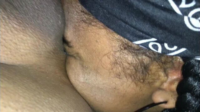 ebony sucking dick and sticking her face in her ass and enjoying