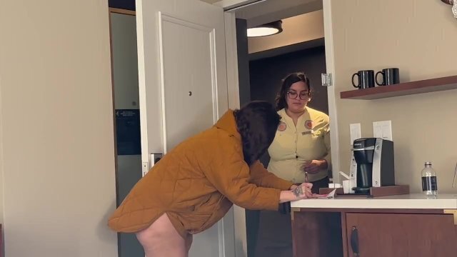 months pregnant Houston Texas. gets room service cream pie.