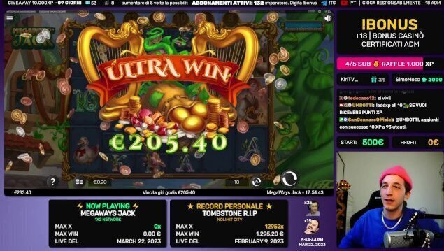 Umbotti™ sfodera fagiolone Megaways Jack 1027x