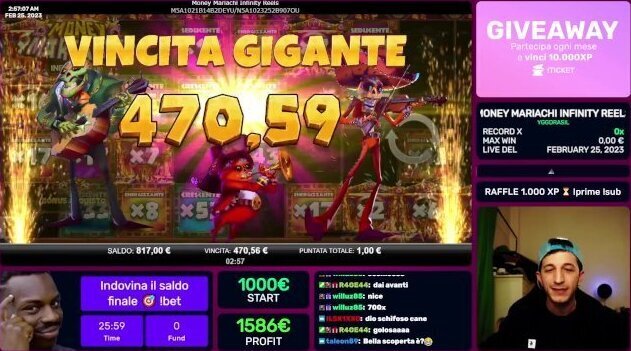 Umbotti™ scopata INFINITA messicana Money Mariachi Infinity Reels x700