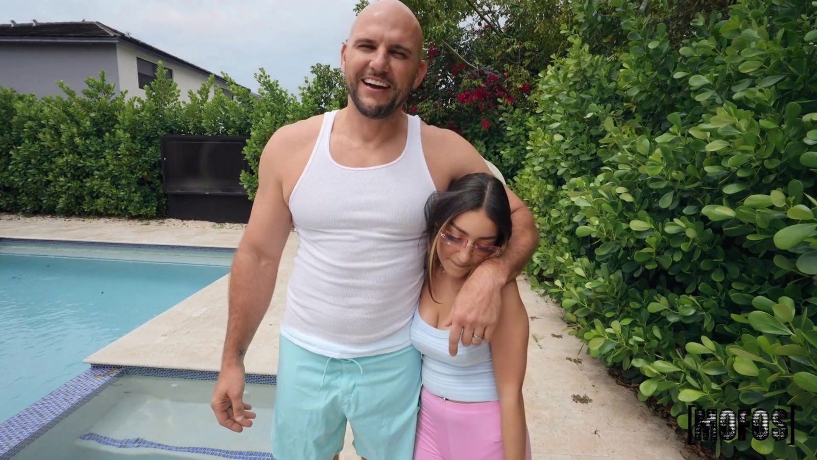 Violet Gems moans while getting fucked dirty hubby