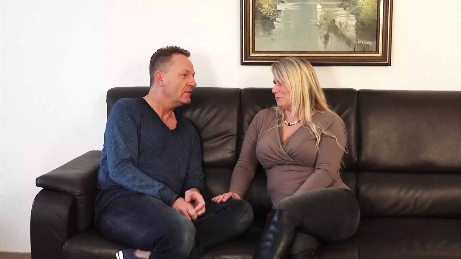 GERMAN PORN MILF SUCKS DICK AFTER HARD LONG FUCK