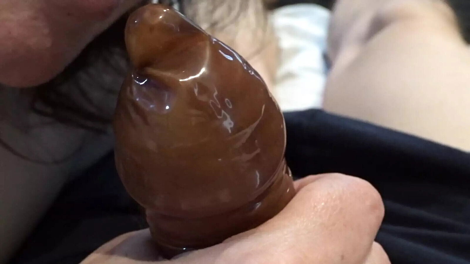 Blue Nylons Choco Condom