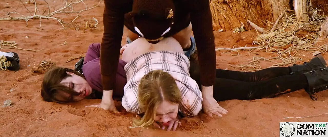 domination kinky threesome Colorado desert--Rebel Rhyder, Brooke Johnson