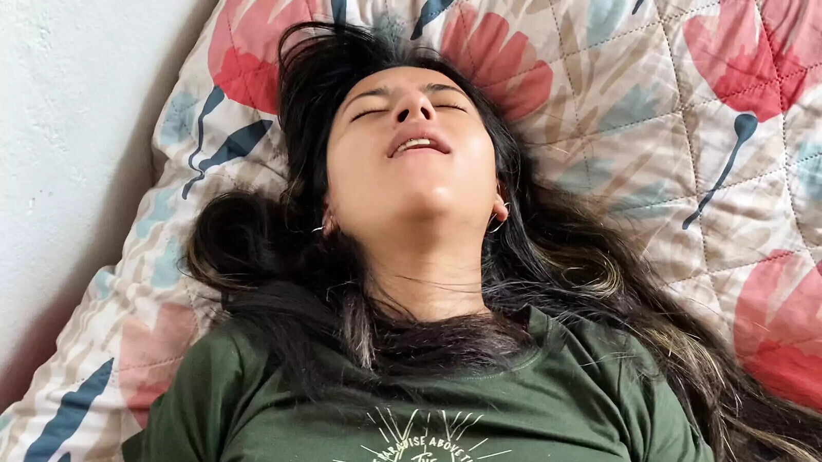 Latin sister's best friend riding like cowgirl (POV)