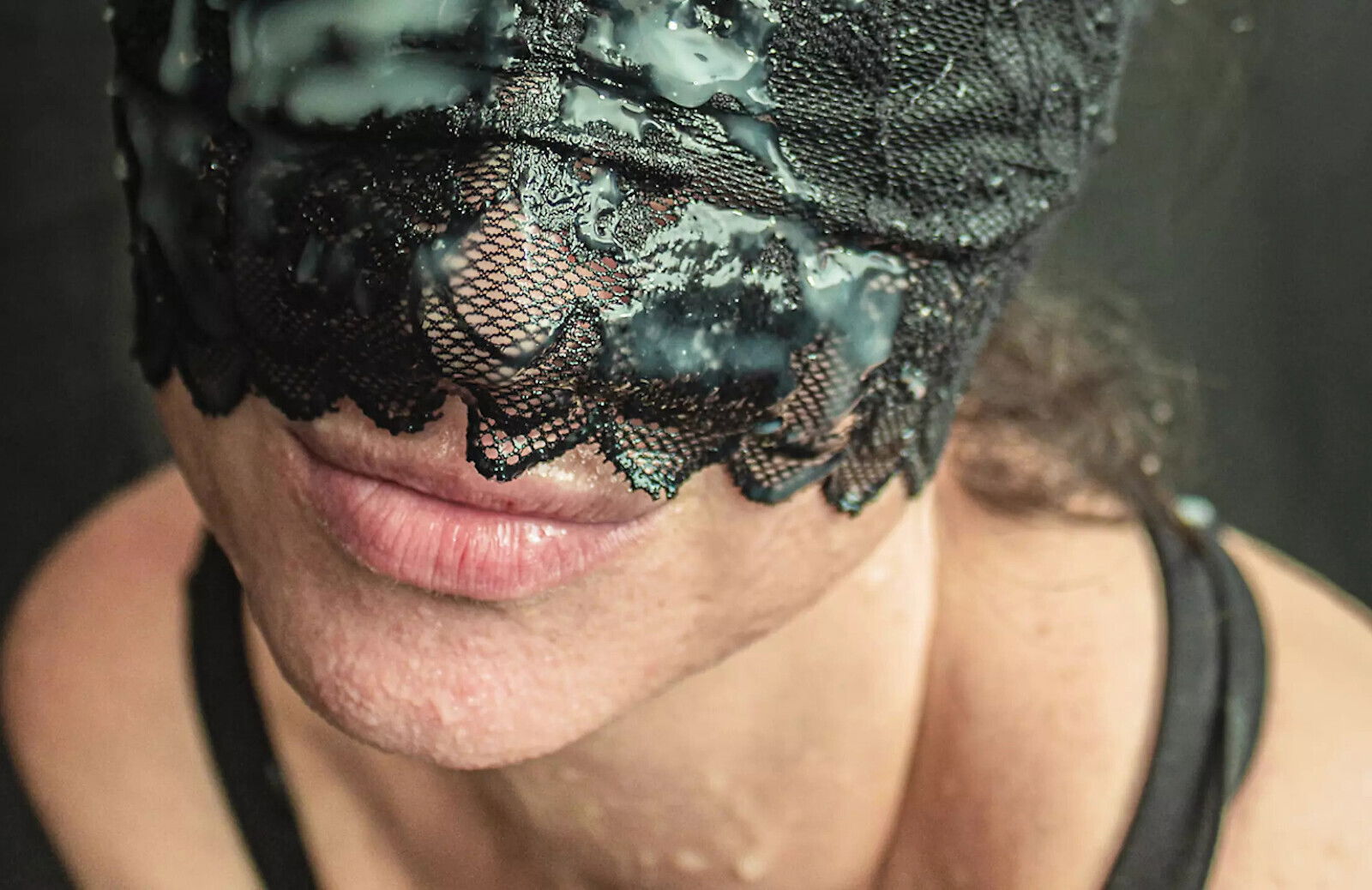 Private party with with lots sperm her.