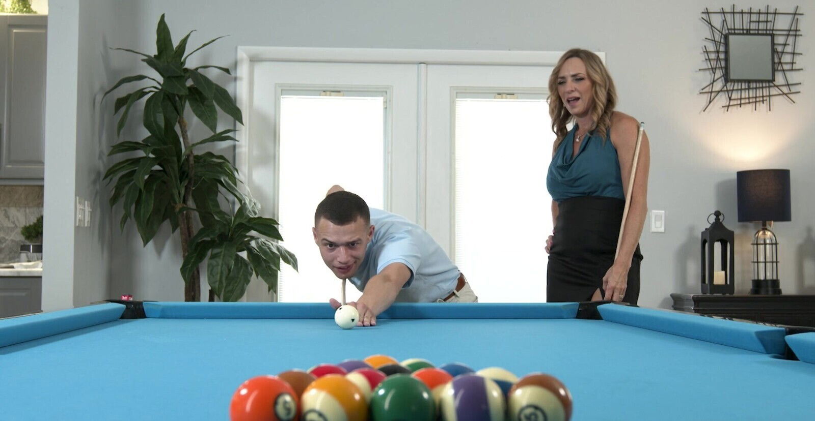 Kenzi Foxx with boobs shaved pussy getting penetrated