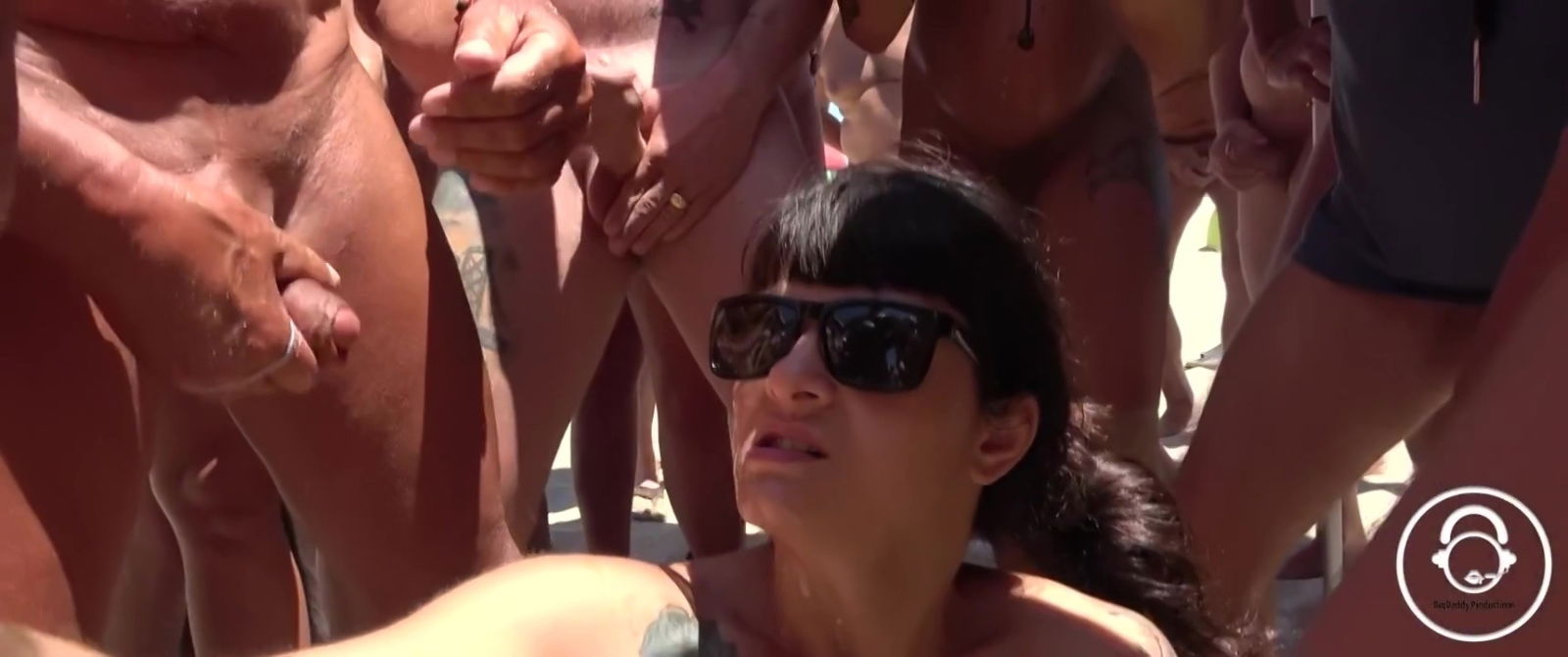 Frenchslut Pregnant Bukkake Beach Marina Luca