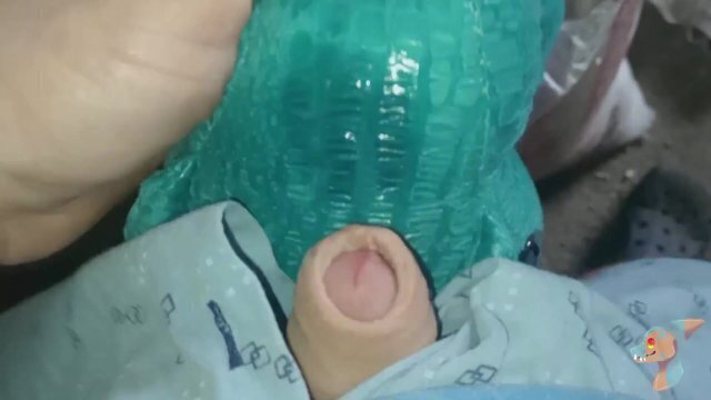 Little blue t-rex play with