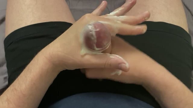 creamy handfuck spray quickly