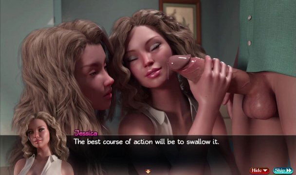 Treasure Of Nadia - Story scenes #8 - Sex Lesson with Hot Milf Jessica