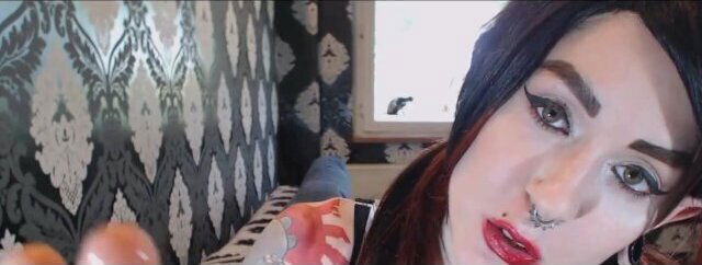 tattoo girl spitting