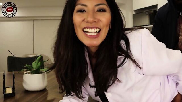 Your Latina wife humiliates while watch service plumber