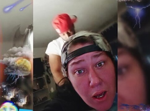 From The Back Eye Contact