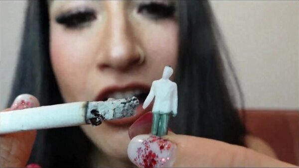 Giantess mean step daughter will teach lesson