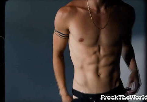 Gorgeous Blond Jock Masters Teases Himself Solo