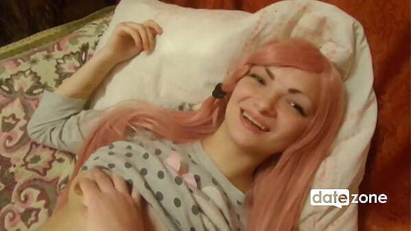 DATEZONE Amateur teen with amazing long orange hair fucked homemade