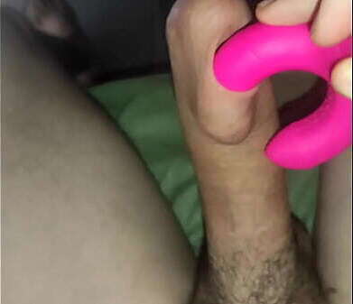Foreskin play with sextoy You'_ve never seen before