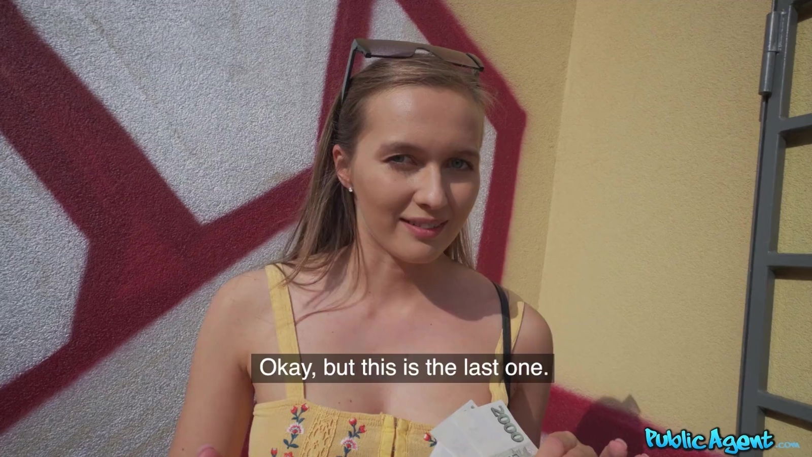 Cute Slim Blonde Agrees Risky Outdoor Blowjob Creampieing Fuck With Stranger Money