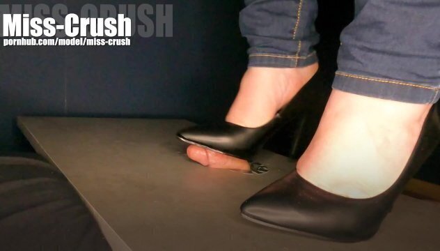 I crush his cock after orgasm even though he wants me to stop