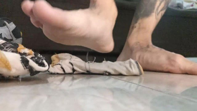 Slave feet licks shoes socks. domination fetish submission.
