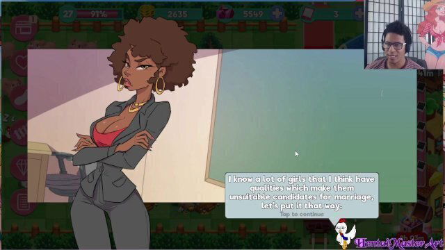 (str8) Sexy Professor! Booty farm W/HentaiMasterArt